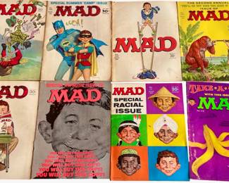 Mad Magazines 1950's-1980's