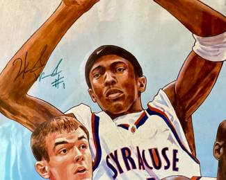 2003 NCAA Basketball Champions Signed Poster