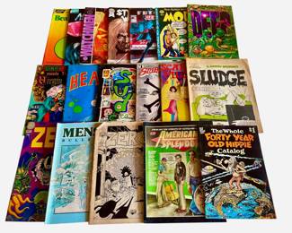 Pulp Fiction & Adult Comics 1960-70's