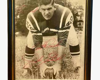 John Schmitt 1969 NY Jets Superbowl Team 8 x 10 black & white