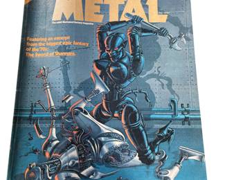 Heavy Metal Magazine #1 April 1977 Sword of Shannara Arzach Moebius Corben