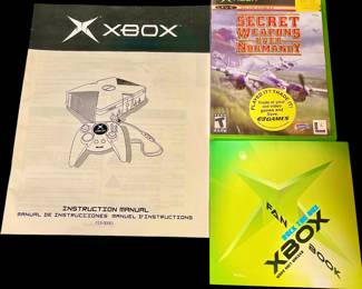 XBox Book Manual & Game