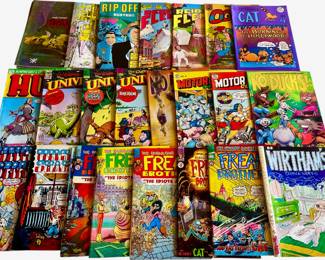 Pulp Fiction & Adult Comics 1960-70's