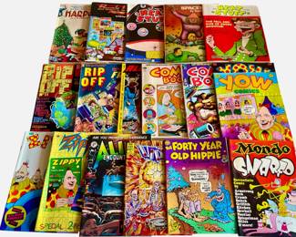 Pulp Fiction & Adult Comics 1960-70's