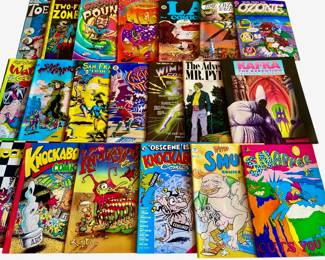 Pulp Fiction & Adult Comics 1960-70's
