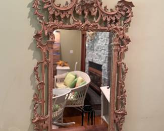 Chinese Chippendale style mirror