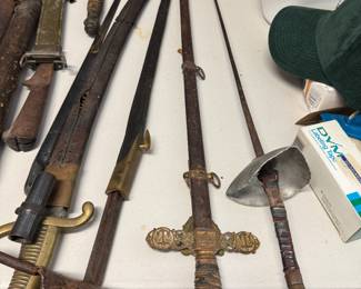 Antique swords