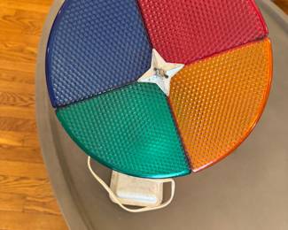 Christmas tree color wheel vintage