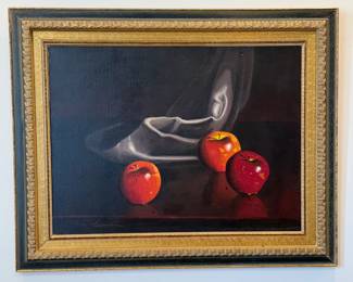 Original oil painting by Hungarian artist FG Newman