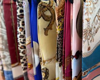 New Hermes inspired silk scarves