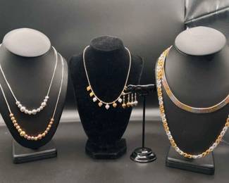 925 Milor Necklaces And Earrings Made In Italy