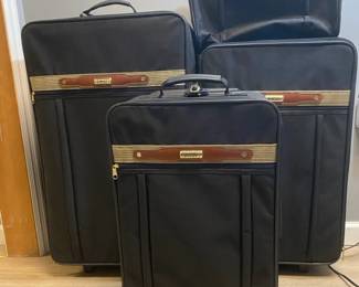 Lucas 3 Piece Luggage Set Matching Travel Bag