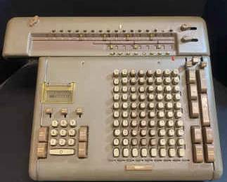 1950s Friden Automatic Calculator With Cover