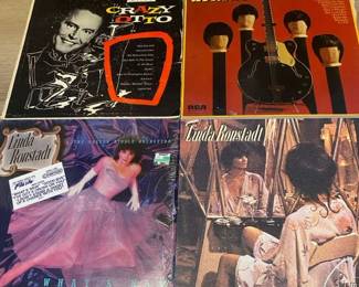 Linda Ronstadt Chet Atkins Crazy Otto Albums