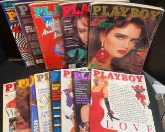 1980s Playboy Magazines Featuring Brooke Shields Bond Girls More