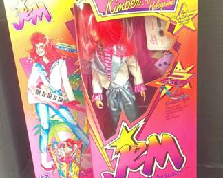 1985 Hasbro Jem Kimber Of The Holograms Doll