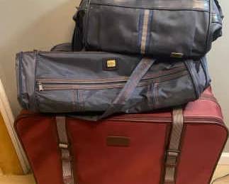 Club Class Suitcase Garment Bag With Amelia Earhart Travel Bag