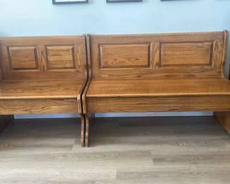 2 Shinlee Storage Benches