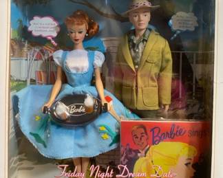 Vintage Barbie Collector Friday Night Dream Date With CD