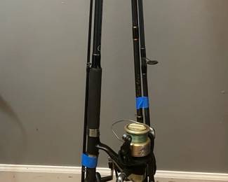 Shimano Guide Select Poles With Reels And Extra Line