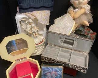 Musical Jewelry Boxes Music Box Sequin Purse Hat Box More