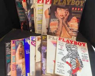 1980s Playboy Magazines Featuring Cindy Crawford Janet Jones More