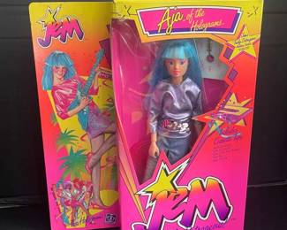 1985 Aja Of The Holograms Jem Barbie With Cassette