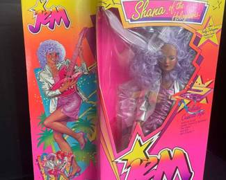 1985 Jem Shana Of The Holograms Truly Outrageous Doll