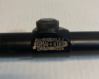 AllAmerican 6X Perma Center Lyman Made Rifle Scope