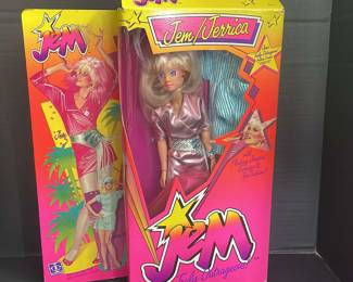 1985 Hasbro Jem Jerrica Truly Outrageous Doll