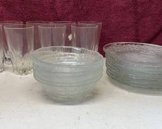 Glasses Plates & Bowls