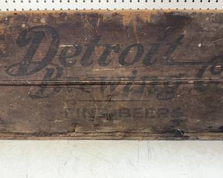 Detroit Brewing Co Beer Crate
