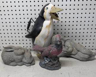 Garden Statues & Water Can