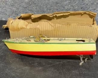 Vintage Toy Boat