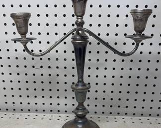 Weighted Sterling Candle Holder