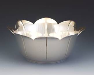 Tiffany Sterling Silver Floriform Bowl