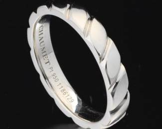 CHAUMET 950 Platinum Band