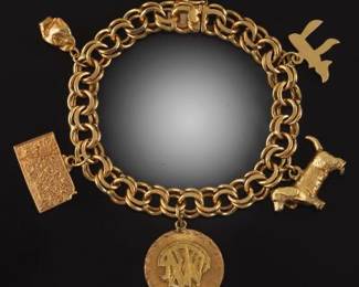 14K Charm Bracelet