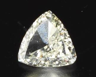 Unmounted 0.36 Ct Trillion Cut Diamond