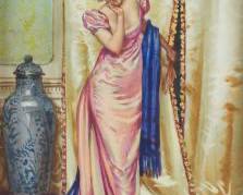 HandPainted Porcelain Plaque