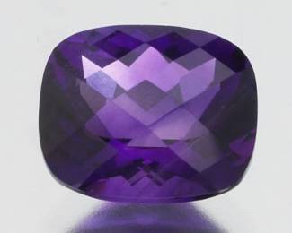 Unmounted 5.49 Ct Cushion Cut Amethyst