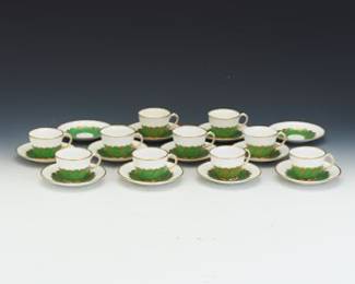 CJ Sons for Tiffany, Demitasse Set