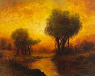 In the Style of Ralph Albert Blakelock American, 1847 1919