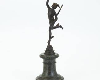 After Giambologna, Flying Mercury Bronze Figure