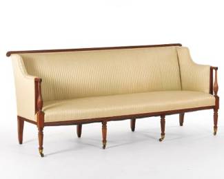 Federal Style Mahogany Sofa