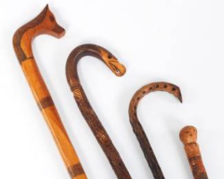 Four Walking Sticks