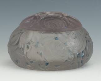 Lalique Dinard Glass Box