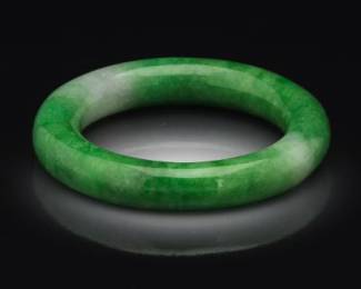 Carved Jadeite Baby Bracelet