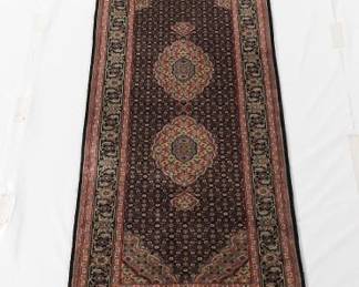 Tabriz Silk and Wool Runner