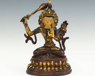 Tibetan Bronze Buddha